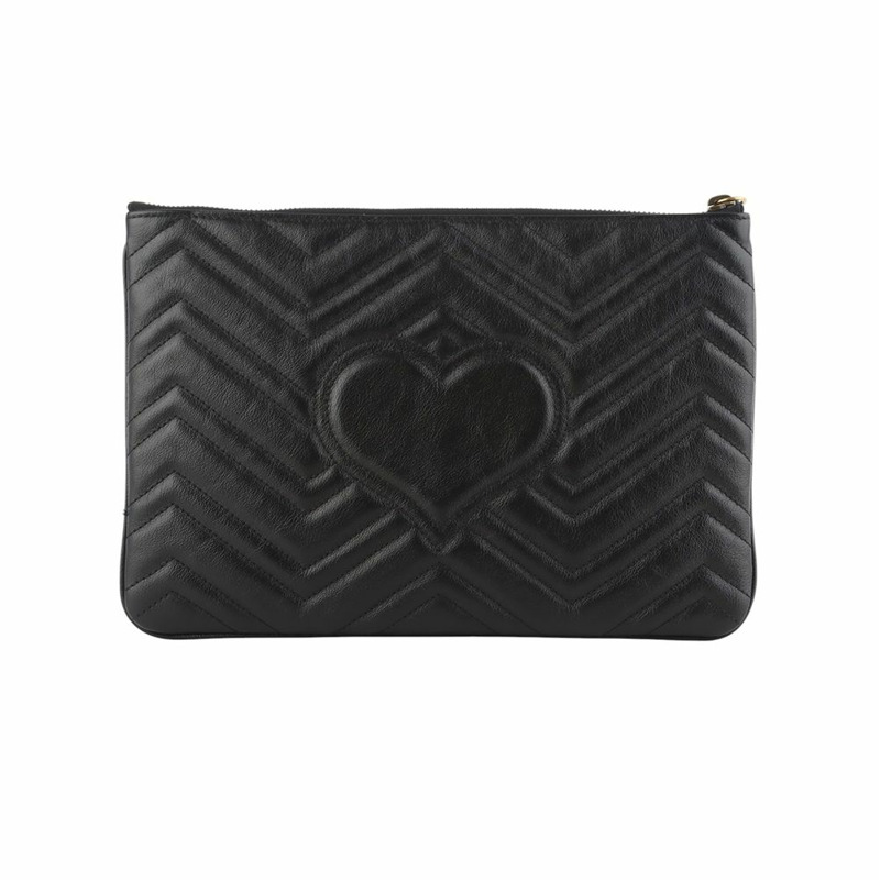 【包稅】GUCCI GG Marmont 馬特拉塞凸紋手拿包 35037Y-2