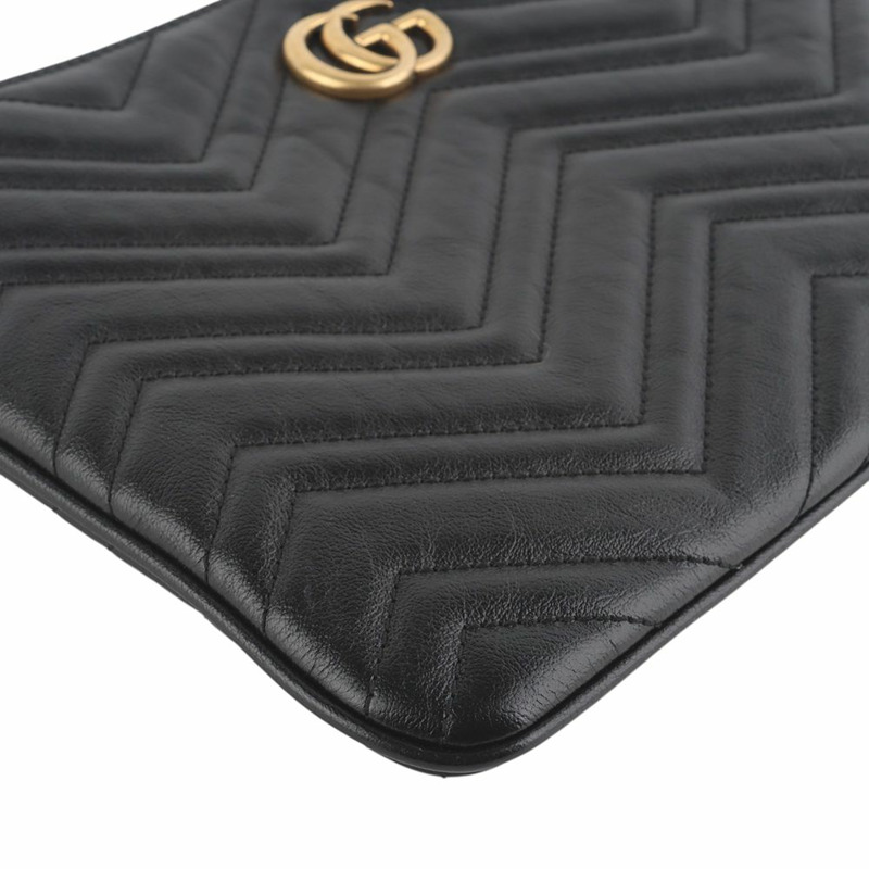 【包稅】GUCCI GG Marmont 馬特拉塞凸紋手拿包 35037Y-4