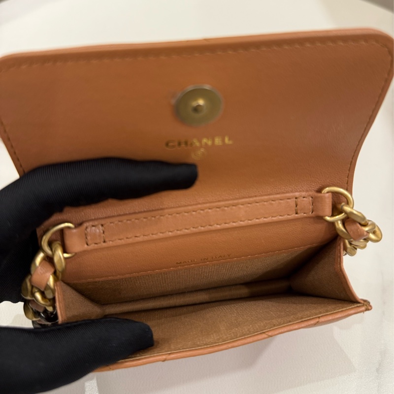 （極新美包）Chanel香奈兒 19woc mini腰包-4