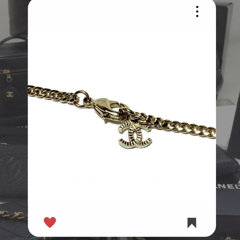 🛍️🎁 26 🔥 1月新品上架 新年💖 美品💖 香奈兒 Chanel CC 金色水鑽項鏈 🔥 香奈兒熱賣款 香奈兒經典款 耳環 CHANEL EARRING-5