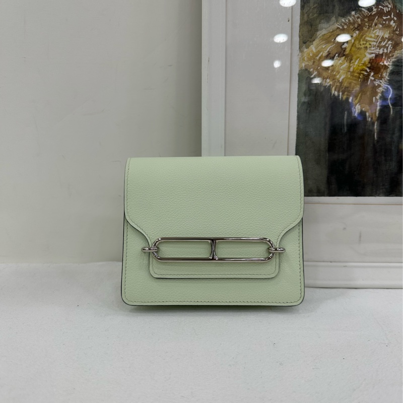 Hermes 愛馬仕 roulis slim 豬鼻子slim 氣泡綠 U刻-1