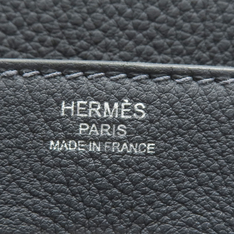 石板灰 Togo牛皮 Kelly Messenger PM 肩背包 K刻 銀扣【HERMES 愛馬仕】-6