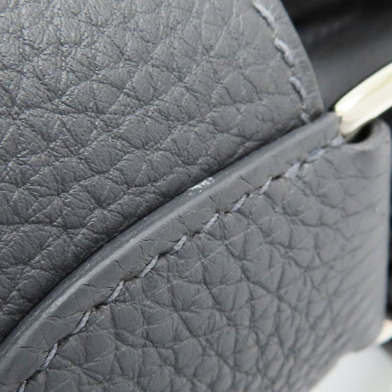 石板灰 Togo牛皮 Kelly Messenger PM 肩背包 K刻 銀扣【HERMES 愛馬仕】-14