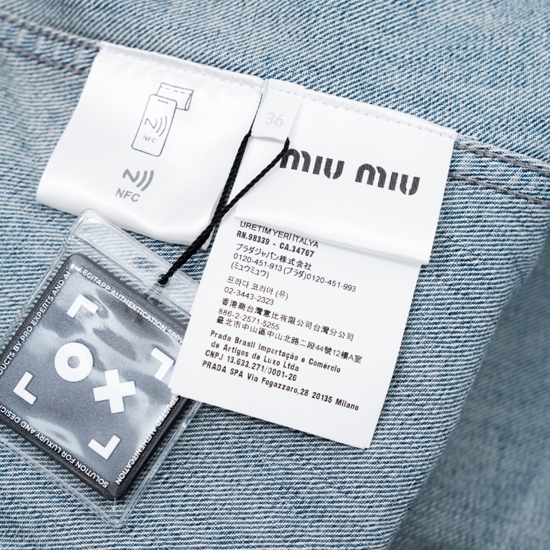 ❤️MIU MIU 25年新款 牛仔外套 超值-11