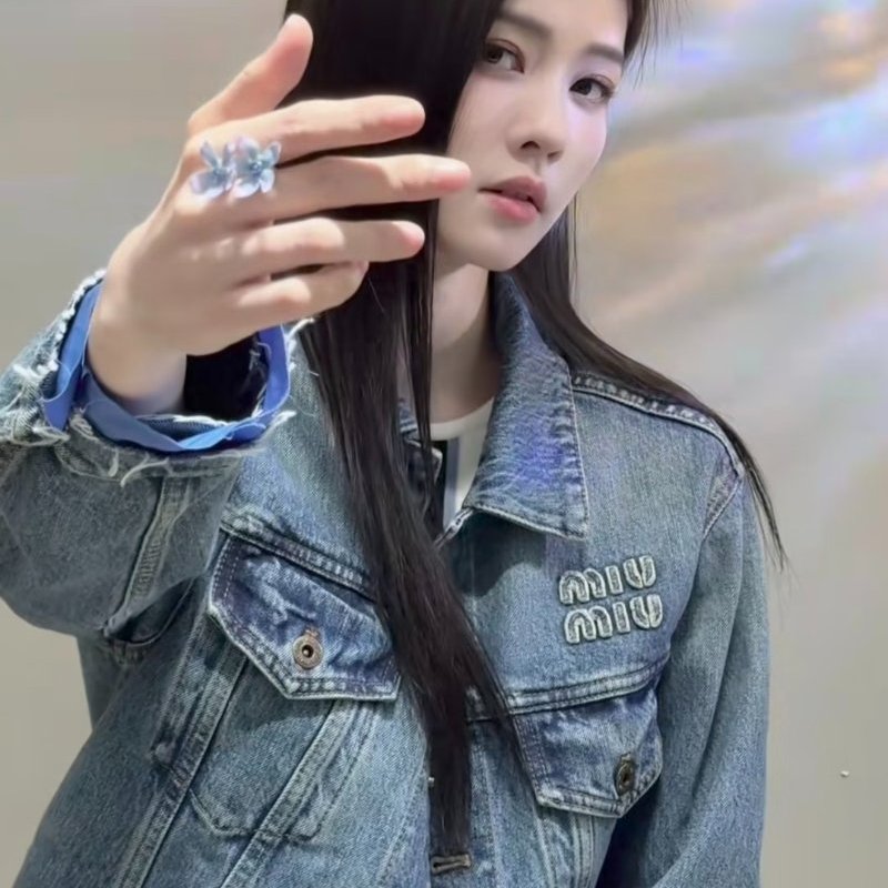 ❤️MIU MIU 25年新款 牛仔外套 超值-2