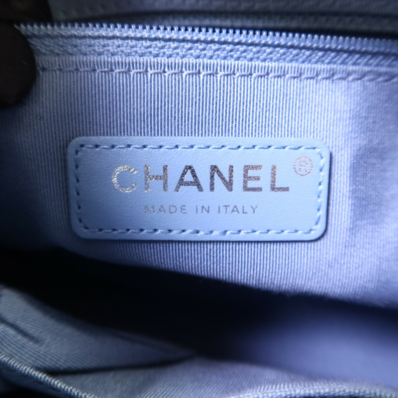 CHANEL 牛皮皮革Gabrielle Small鏈帶肩背袋-6