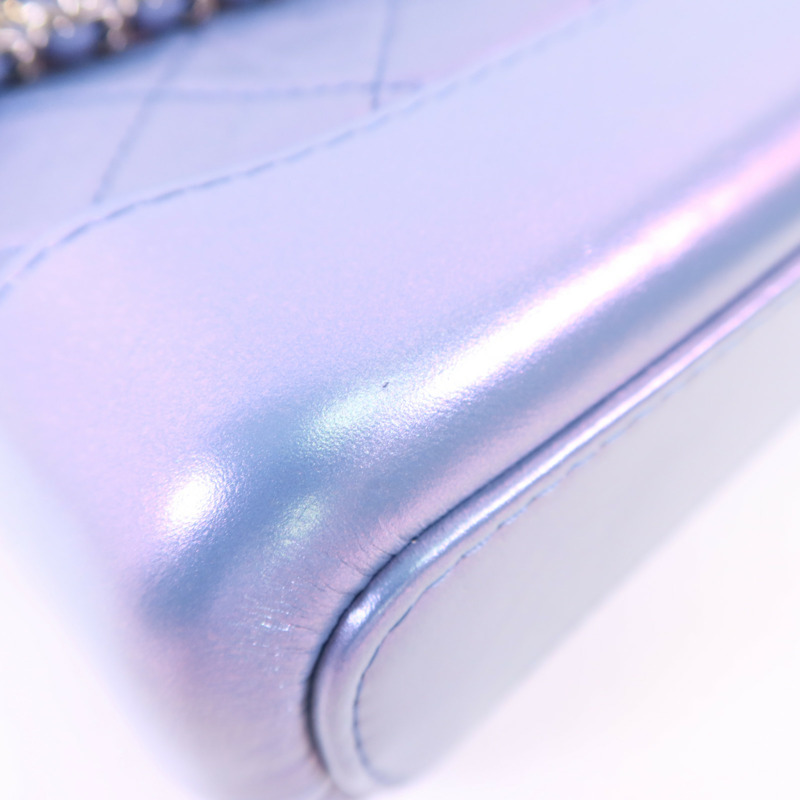 CHANEL 牛皮皮革Gabrielle Small鏈帶肩背袋-15