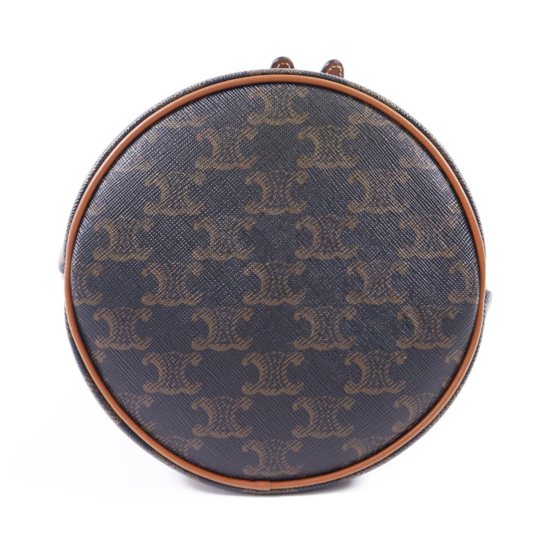 CELINE 塗層帆布Teen Clara金扣手挽肩背兩用袋-3