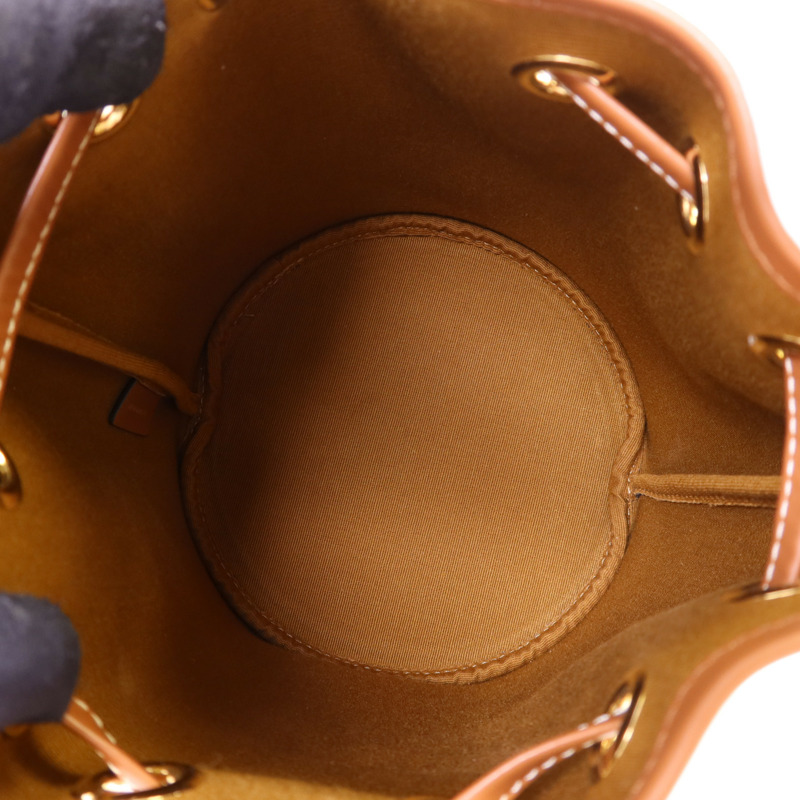 CELINE 塗層帆布Teen Clara金扣手挽肩背兩用袋-5