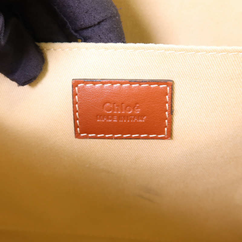 Chloe 帆布Woody Medium Tote Bag手挽袋-6