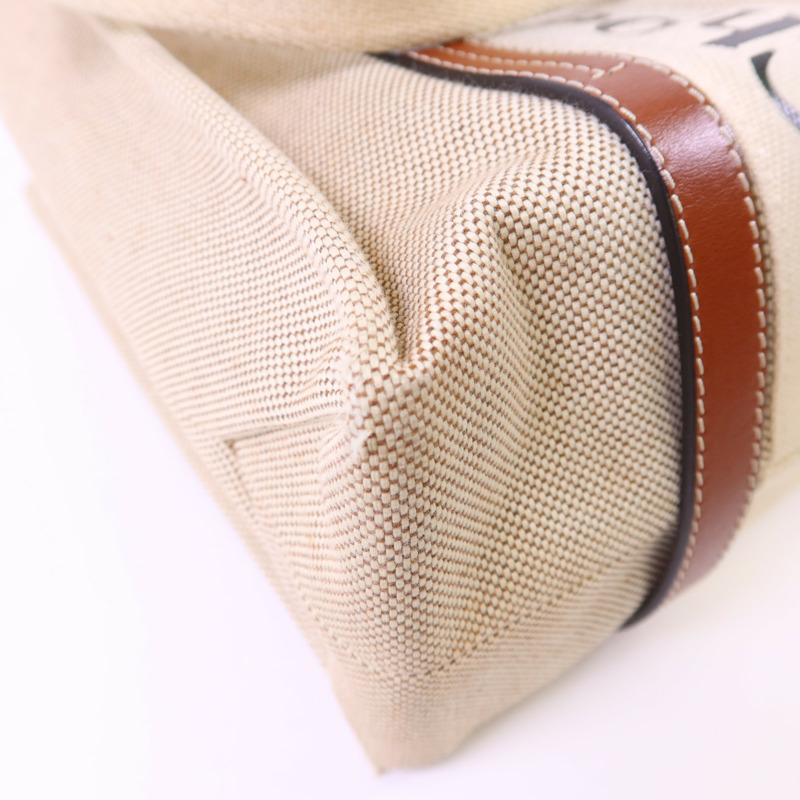 Chloe 帆布Woody Medium Tote Bag手挽袋-12