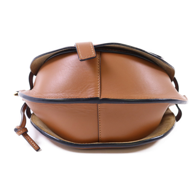 LOEWE 牛皮皮革Gate Small金扣肩背袋-3