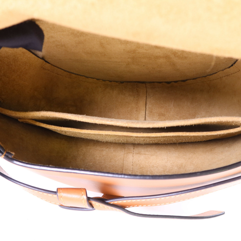 LOEWE 牛皮皮革Gate Small金扣肩背袋-5