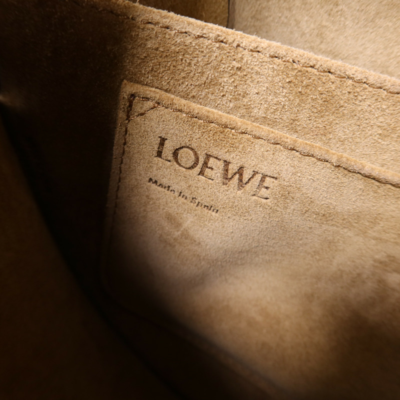 LOEWE 牛皮皮革Gate Small金扣肩背袋-6