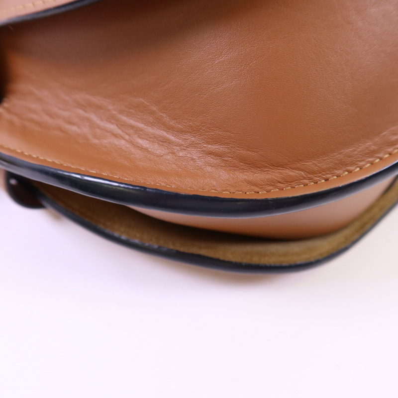 LOEWE 牛皮皮革Gate Small金扣肩背袋-20