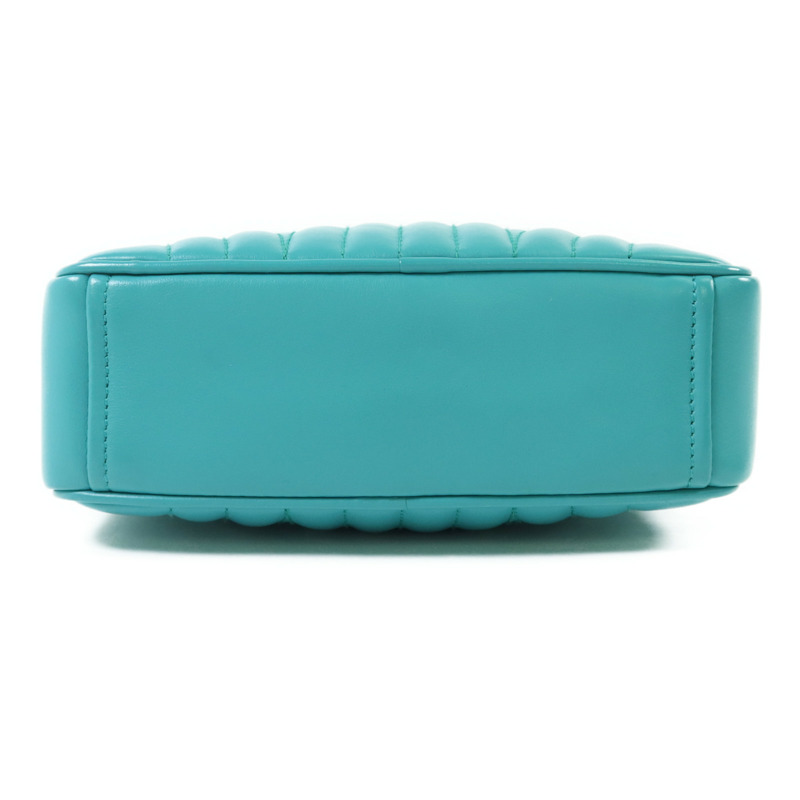 PRADA 牛皮皮革Camera Bag銀扣鏈帶肩背袋-3