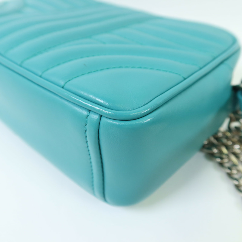 PRADA 牛皮皮革Camera Bag銀扣鏈帶肩背袋-10