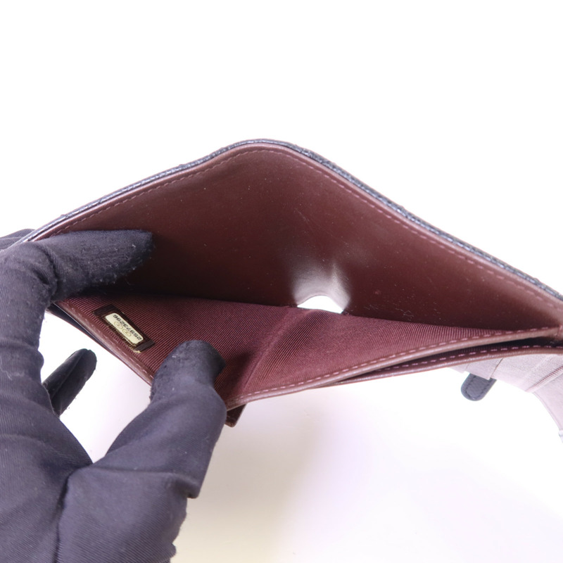 CHANEL 牛皮皮革Classic Small Flap Wallet金扣錢包-5