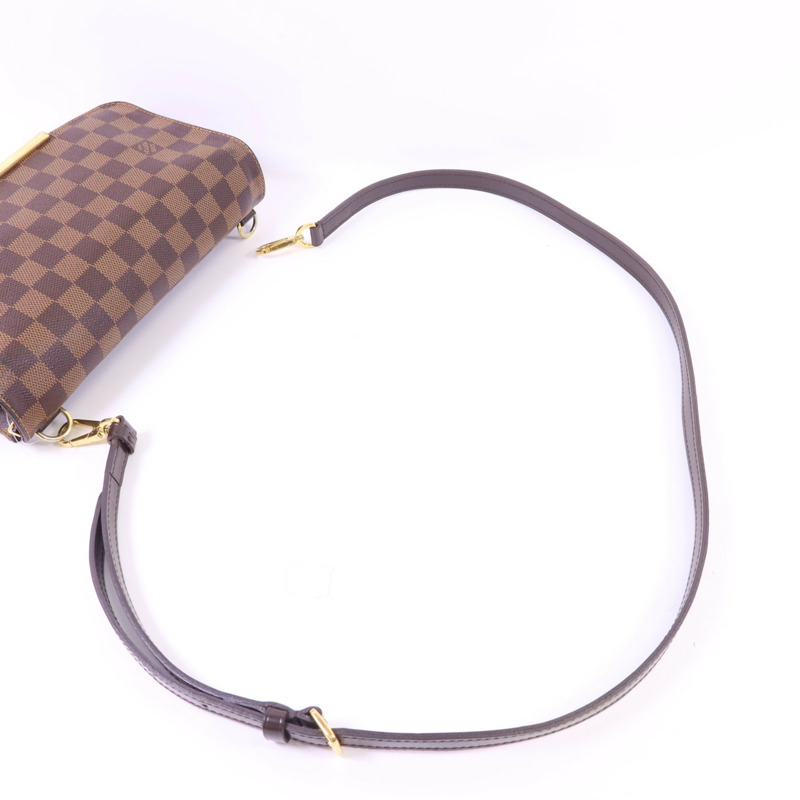 LOUIS VUITTON Damier Hoxton PM金扣肩背袋-4