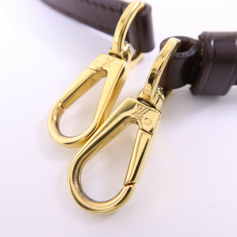 LOUIS VUITTON Damier Hoxton PM金扣肩背袋-5