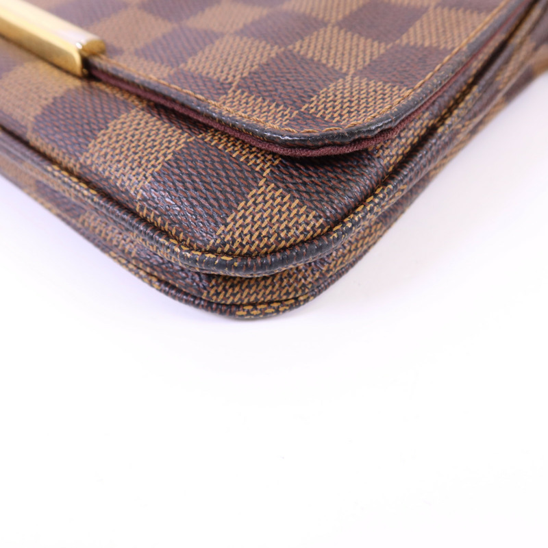 LOUIS VUITTON Damier Hoxton PM金扣肩背袋-12