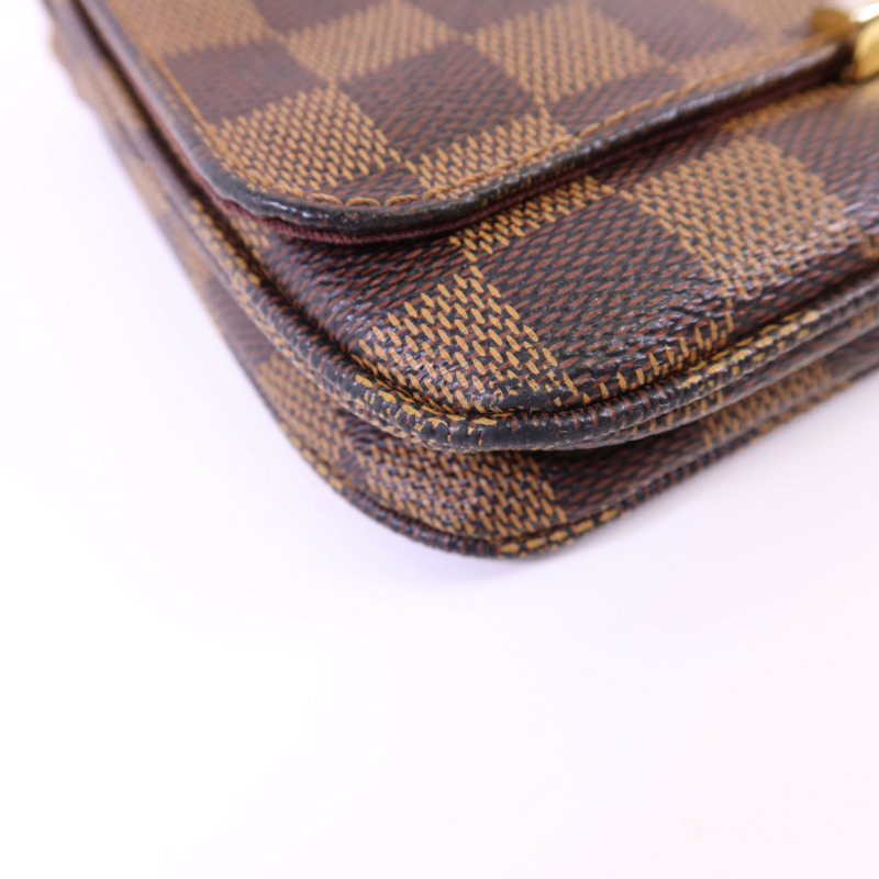 LOUIS VUITTON Damier Hoxton PM金扣肩背袋-13