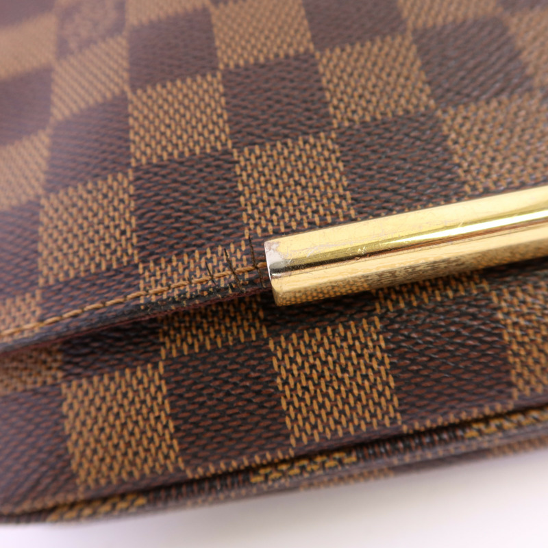 LOUIS VUITTON Damier Hoxton PM金扣肩背袋-20