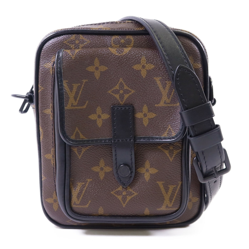 LOUIS VUITTON Monogram Macassar Christopher Wearable Wallet肩背袋-0