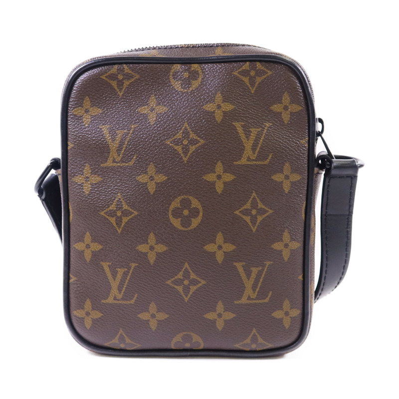 LOUIS VUITTON Monogram Macassar Christopher Wearable Wallet肩背袋-1