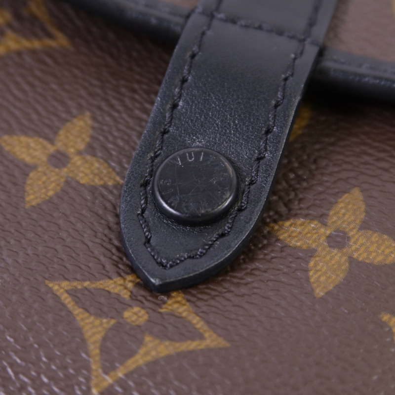 LOUIS VUITTON Monogram Macassar Christopher Wearable Wallet肩背袋-7