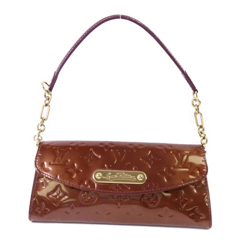 LOUIS VUITTON Vernis Sunset Boulevard金扣肩背袋