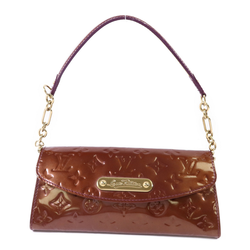 LOUIS VUITTON Vernis Sunset Boulevard金扣肩背袋-0