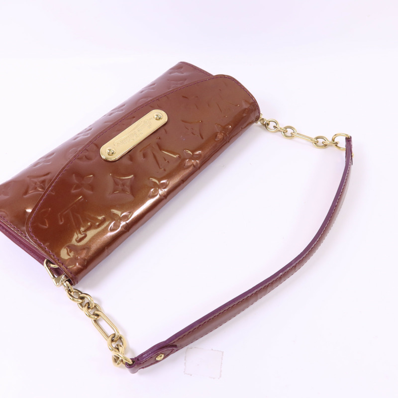 LOUIS VUITTON Vernis Sunset Boulevard金扣肩背袋-4