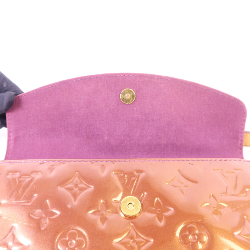 LOUIS VUITTON Vernis Sunset Boulevard金扣肩背袋-6