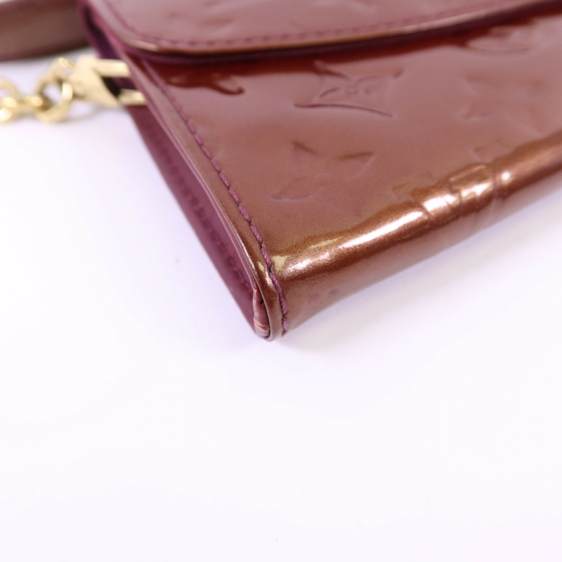 LOUIS VUITTON Vernis Sunset Boulevard金扣肩背袋-14