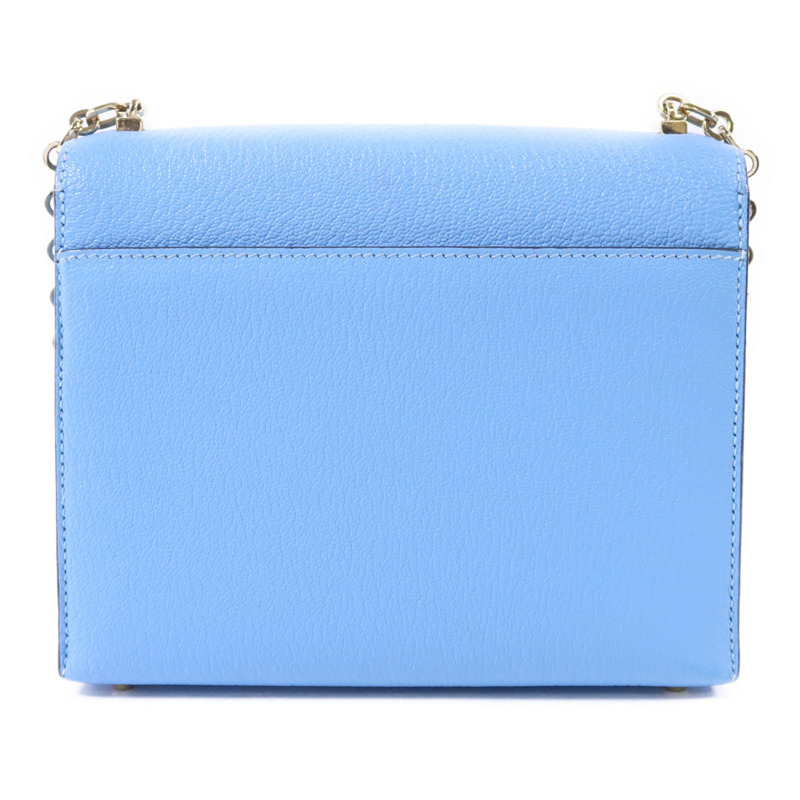 HERMES Chevre皮革Verrou Mini金扣鏈帶肩背袋-1