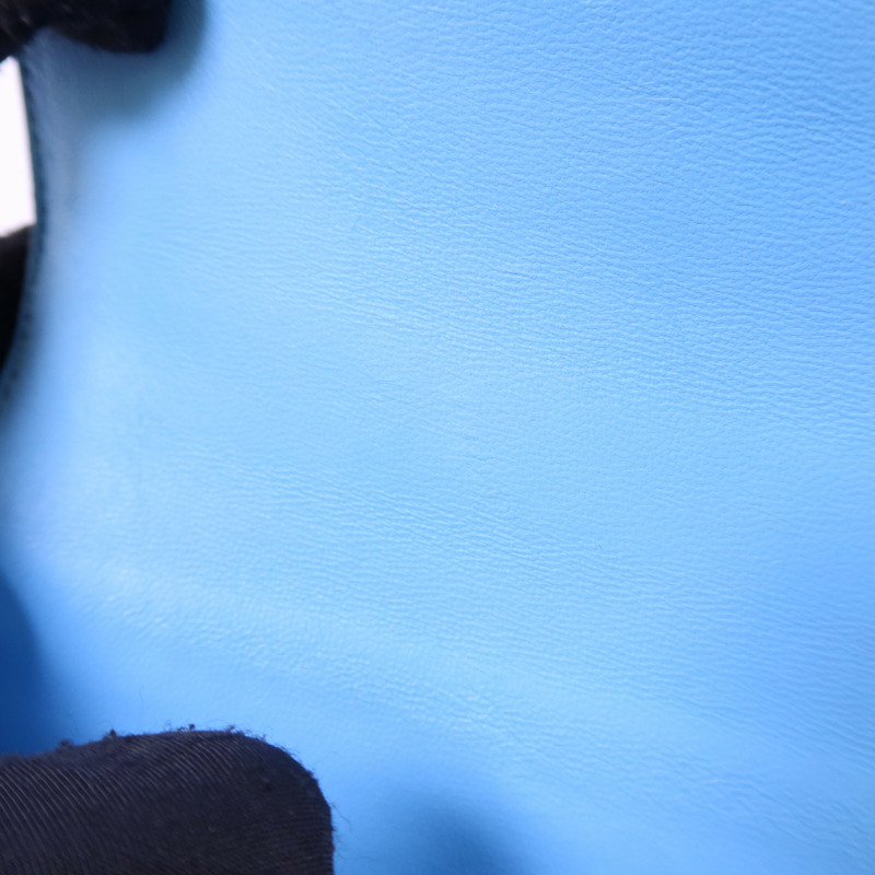 HERMES Chevre皮革Verrou Mini金扣鏈帶肩背袋-16