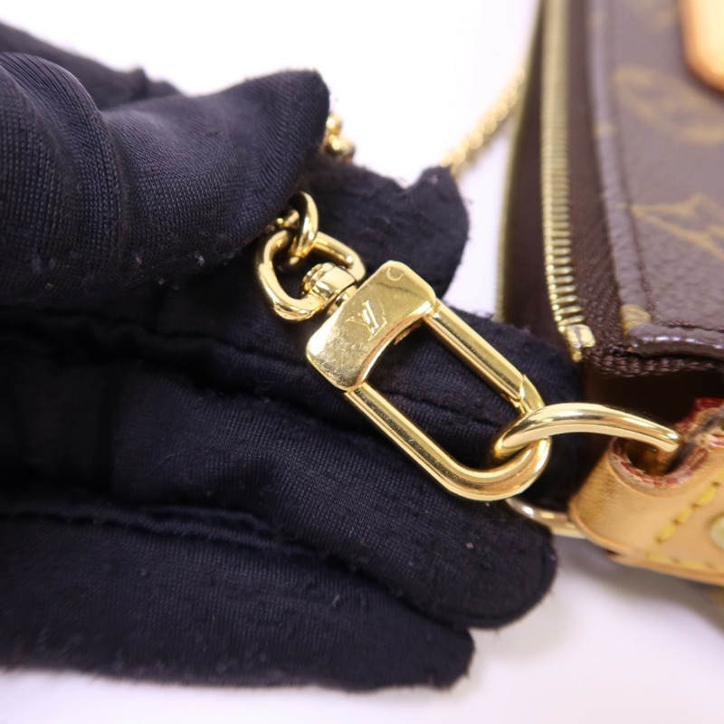 LOUIS VUITTON Monogram Eva金扣手挽肩背兩用袋-10
