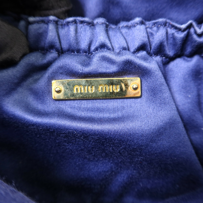 Miu Miu 牛皮皮革Clutch Bag金扣手拿包-5