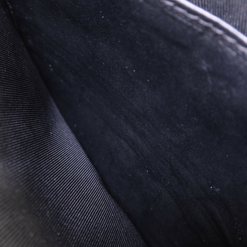 LOUIS VUITTON Damier Graphite Pochette Voyage MM銀扣手拿包-16