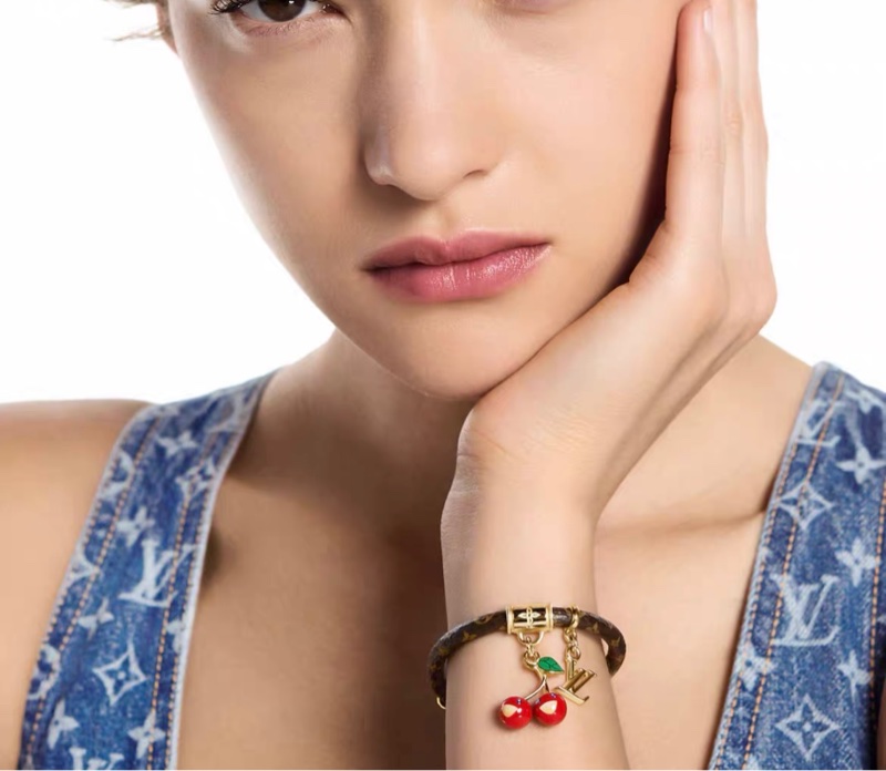 LV x 村上隆 聯名款 櫻桃手鏈-2