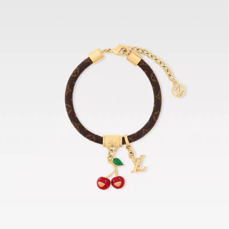 LV x 村上隆 聯名款 櫻桃手鏈-4