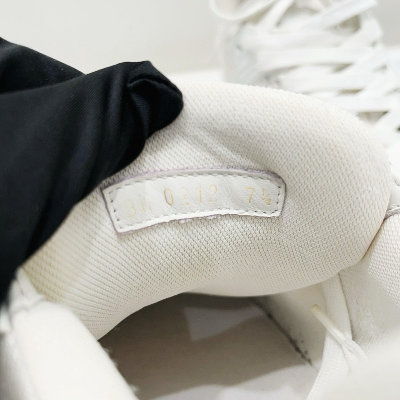 98新Lv路易威登 Trainer纯白休闲运动板鞋 成色非常好 7.5码/41.5码-5