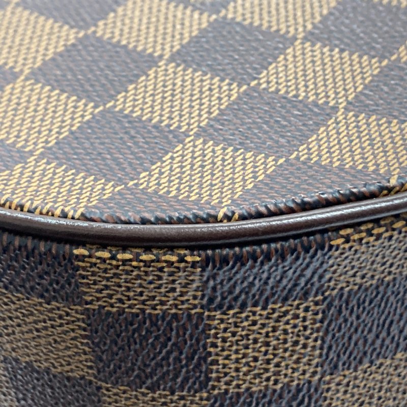 LOUIS VUITTON 路易威登 N51303 PAPILLON 30 圓筒包 棋盤格 棕色 金釦-9