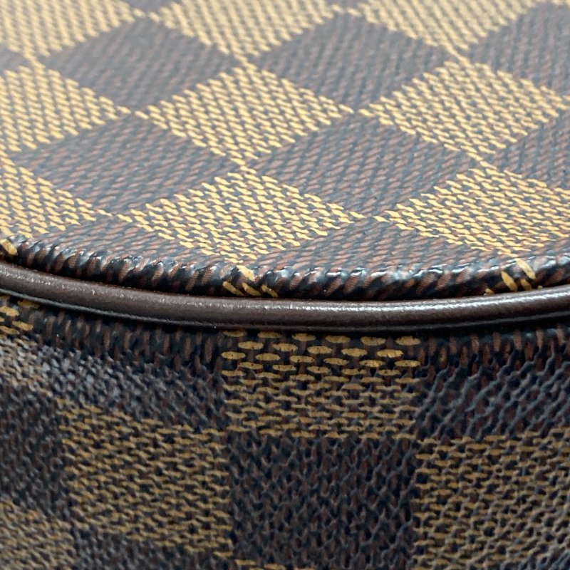 LOUIS VUITTON 路易威登 N51303 PAPILLON 30 圓筒包 棋盤格 棕色 金釦-10