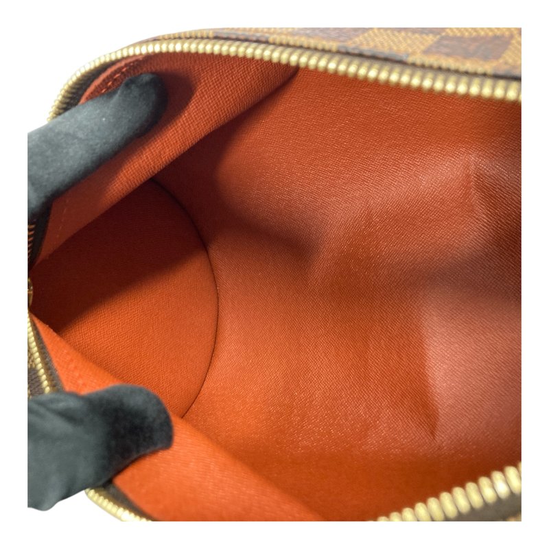 LOUIS VUITTON 路易威登 N51303 PAPILLON 30 圓筒包 棋盤格 棕色 金釦-12