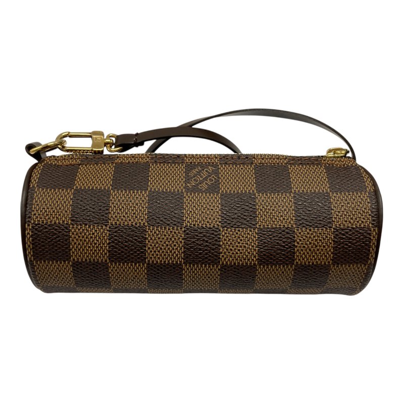 LOUIS VUITTON 路易威登 N51303 PAPILLON 30 圓筒包 棋盤格 棕色 金釦-14