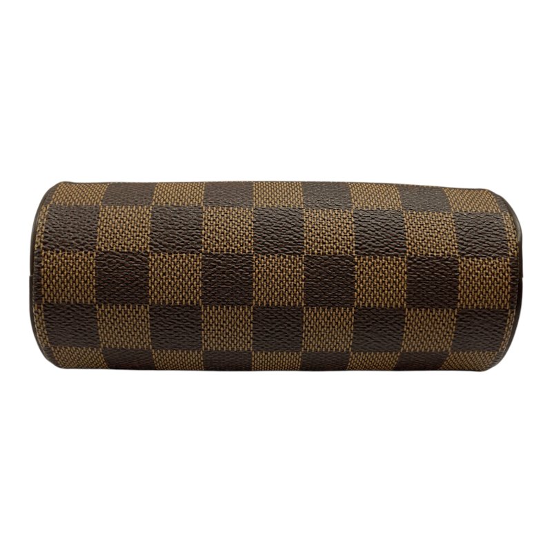 LOUIS VUITTON 路易威登 N51303 PAPILLON 30 圓筒包 棋盤格 棕色 金釦-16