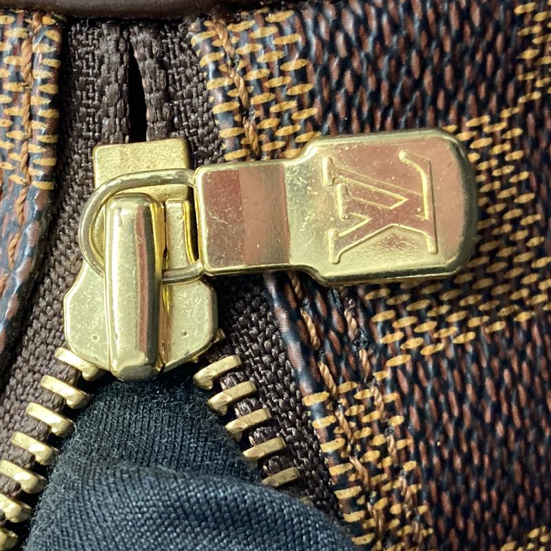 LOUIS VUITTON 路易威登 N51303 PAPILLON 30 圓筒包 棋盤格 棕色 金釦-21