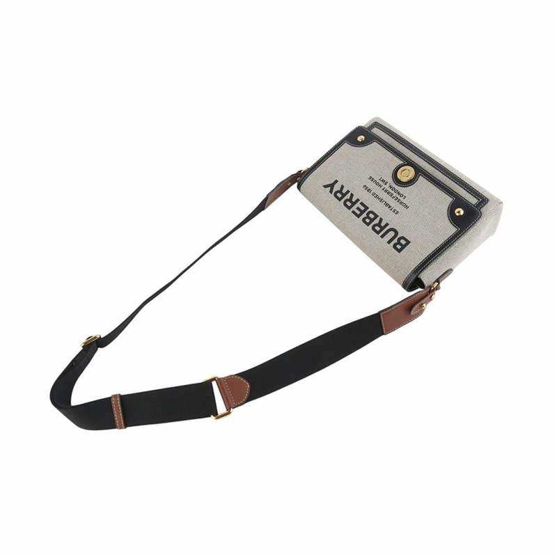 【包稅】BURBERRY Horsbury Print Note 斜背包 8039863-3